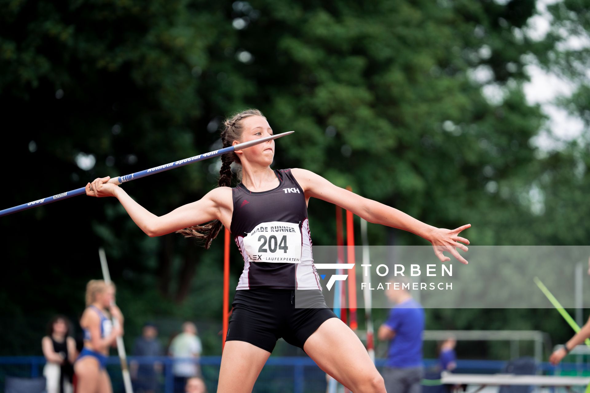 Savanna-Sara Woelfer (TK zu Hannover) am 14.05.2022 beim Nationalen Leichtathletik-Meeting im Erika-Fisch-Stadion in Hannover